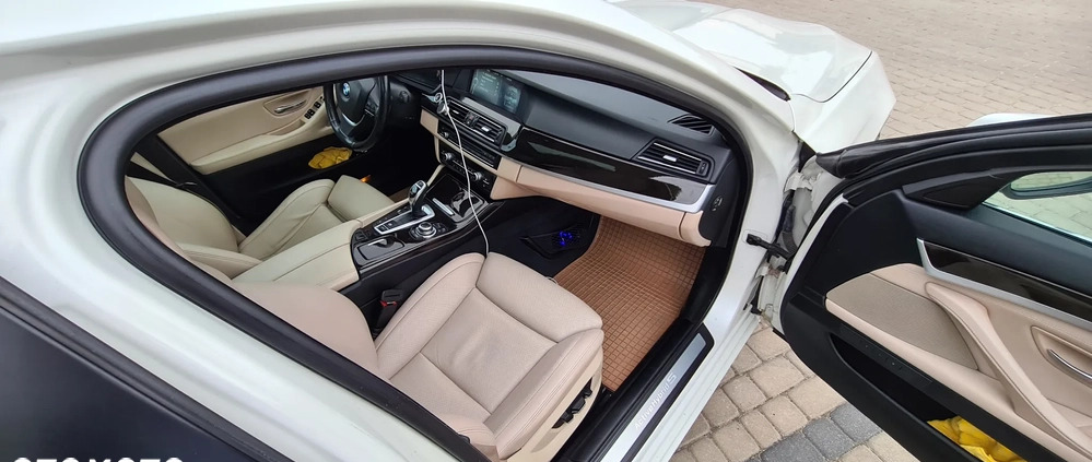 BMW Seria 5 cena 74900 przebieg: 192000, rok produkcji 2012 z Gołdap małe 781